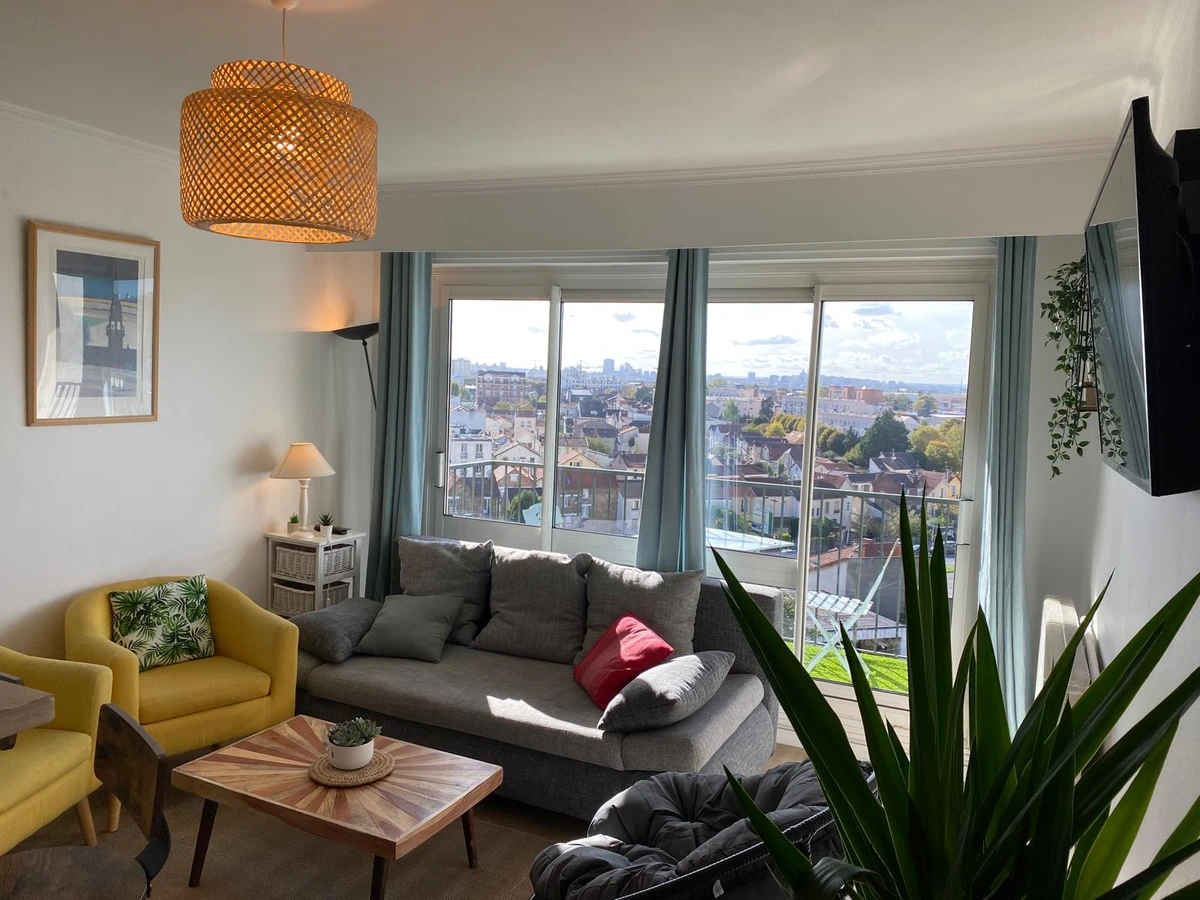 Photo de la colocation à Le Bourget : Chambre meublée 10m² en colocation – Le Bourget