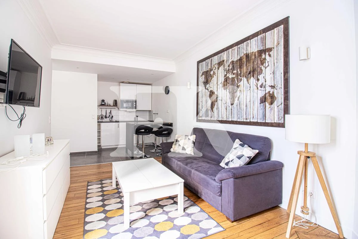 Photo de la colocation : Chambre en colocation de 1 à Paris 17Eme Arrondissement - Location Meublée - T2 de 46 m2 - 2ème étage avec Ascenseur