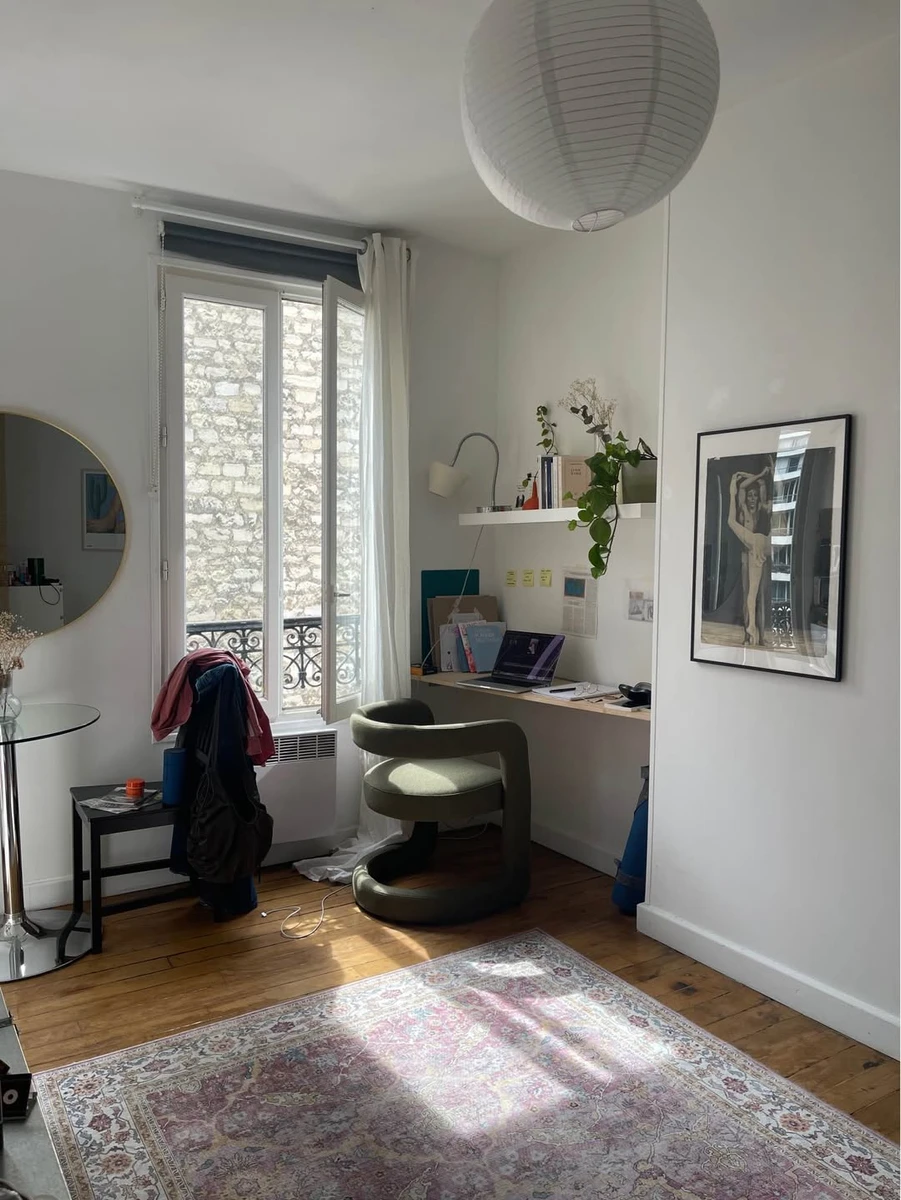 Photo de la colocation à Paris : Appartement 1 chambres - 20m² à 19ème arrondissement, Paris