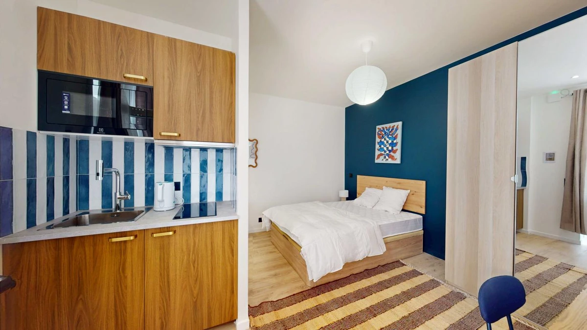 Photo de la colocation : Chambre en colocation de 1 à Paris - Résidence à Paris : Appartement de 21m2