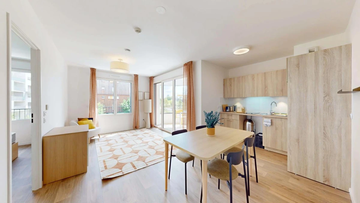 Photo de la colocation : Chambre en colocation de 2 à Asnieres Sur Seine - T3 meublé - 56m2