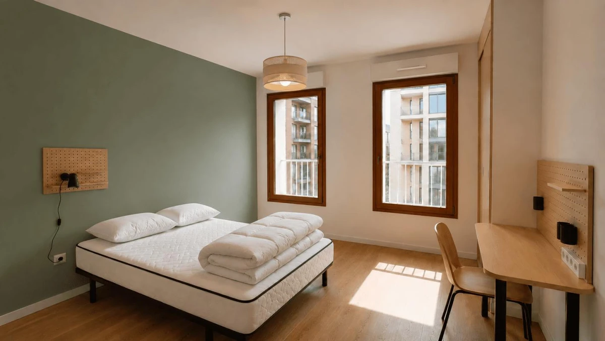 Photo de la colocation : Chambre en colocation de 1 à Saint Ouen Sur Seine - Résidence à Saint-Ouen-sur-Seine : Appartement de 45m2