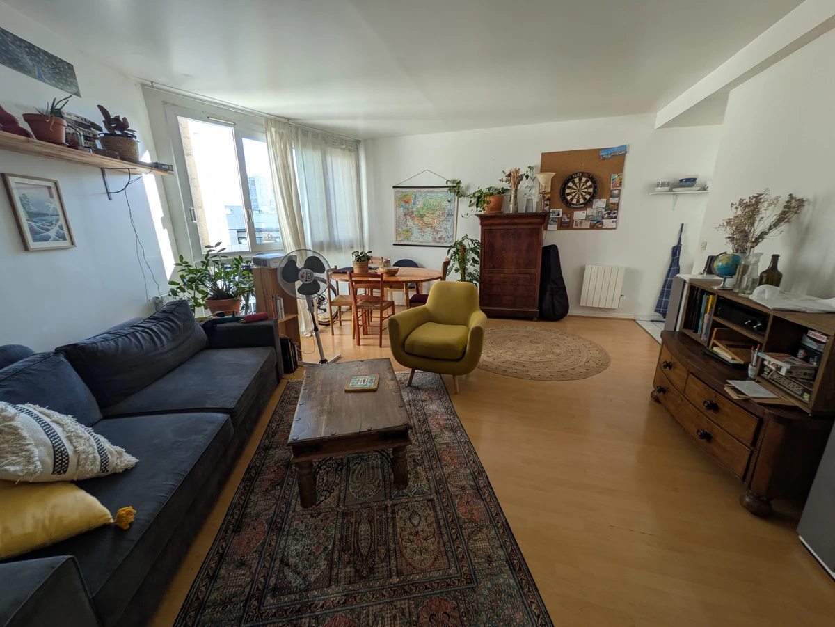 Photo de la colocation à Paris : Difficile de passer à côté !