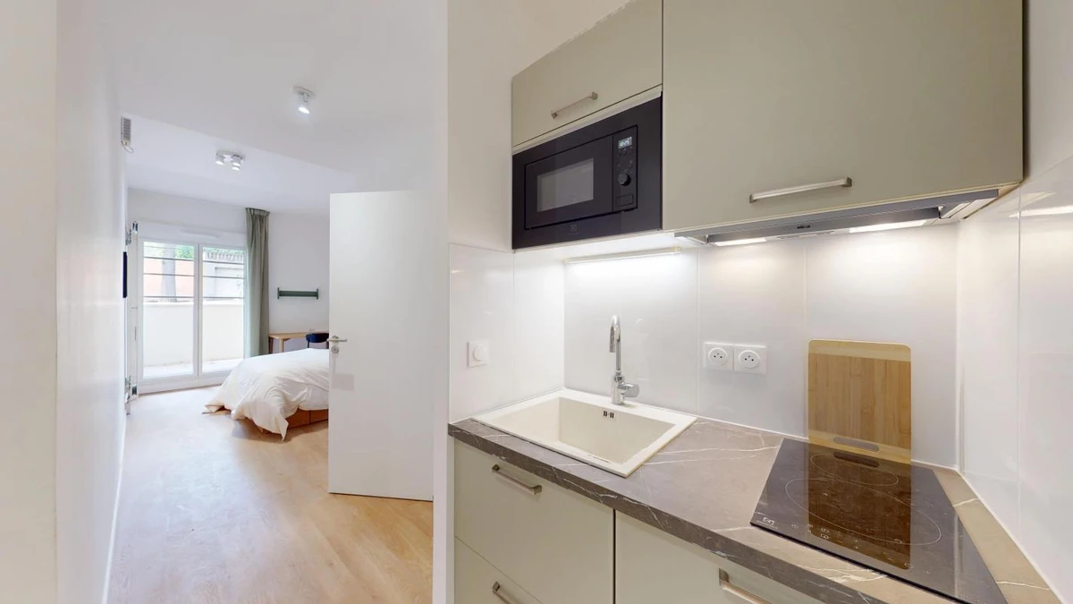 Photo de la colocation : Chambre en colocation de 1 à Vanves - Résidence à Vanves : Appartement de 25m2