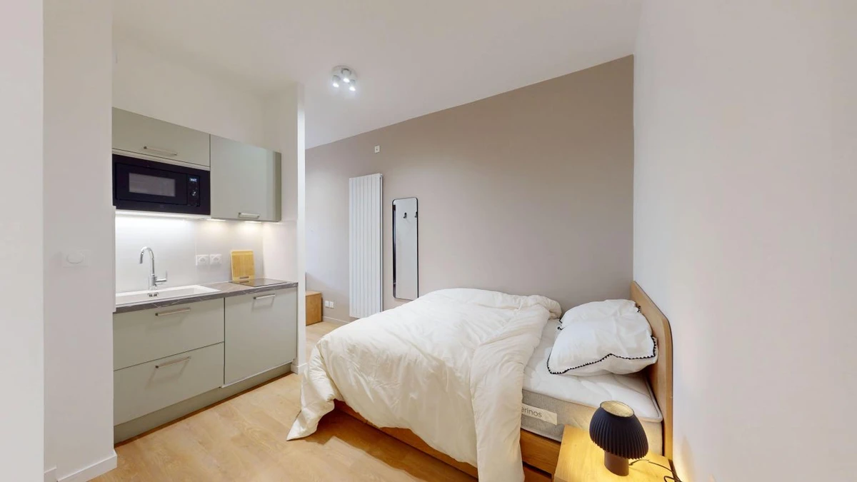 Photo de la colocation : Chambre en colocation de 1 à Vanves - Résidence à Vanves : Appartement de 19m2
