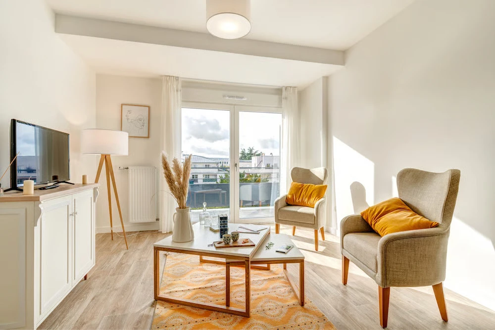 Photo de la colocation : Chambre en colocation de 1 à Rueil Malmaison - Résidence à Rueil-Malmaison : Appartement de 42m2