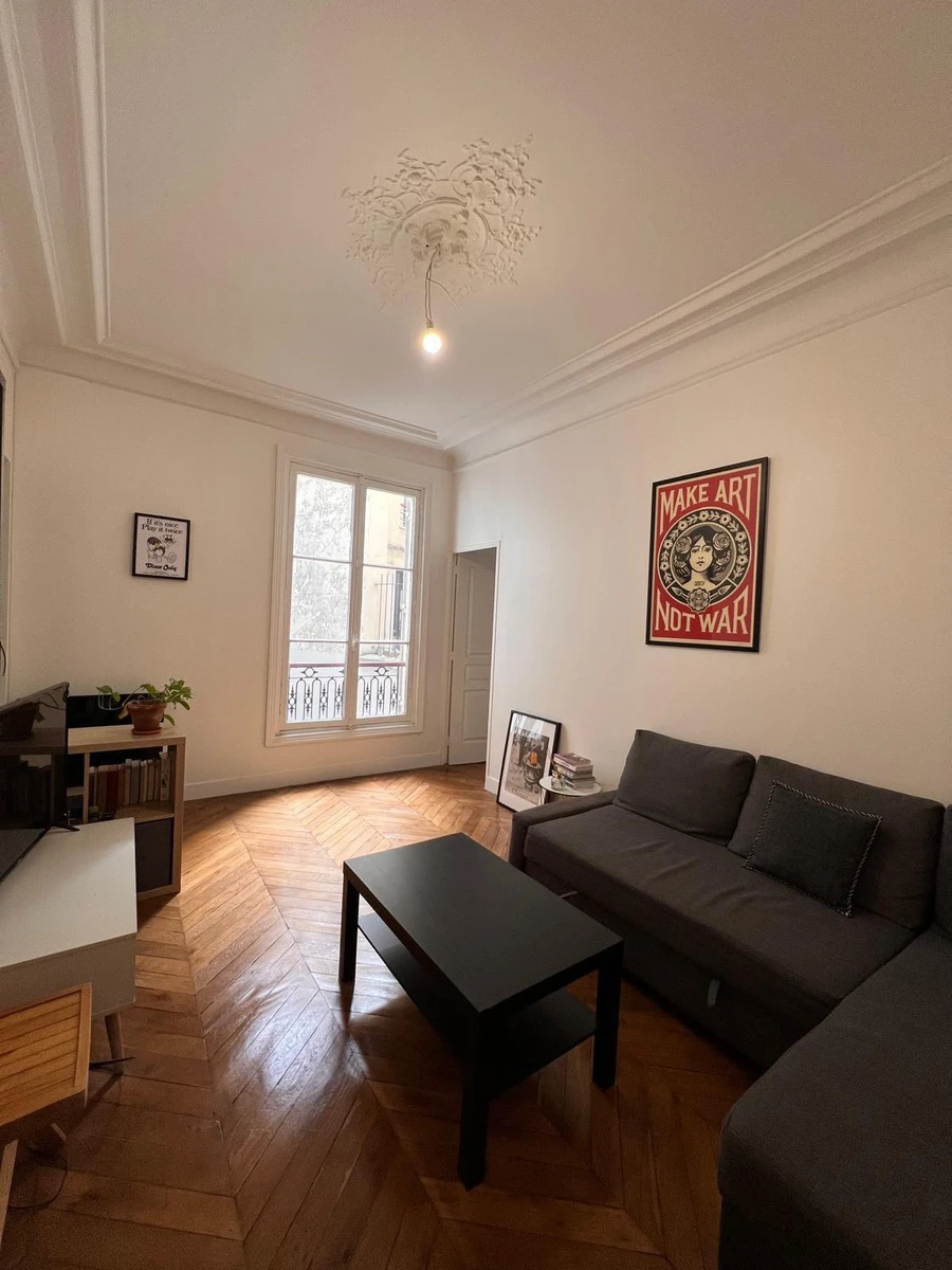 Photo de la colocation à Paris : Grande chambre en colocation – Paris 10e – disponible le 1er Novembre